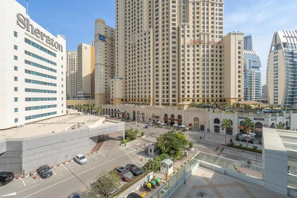 Beachfront Bliss Luxurious 3-Br Stay In Jbr Dubái Emiratos Árabes Unidos